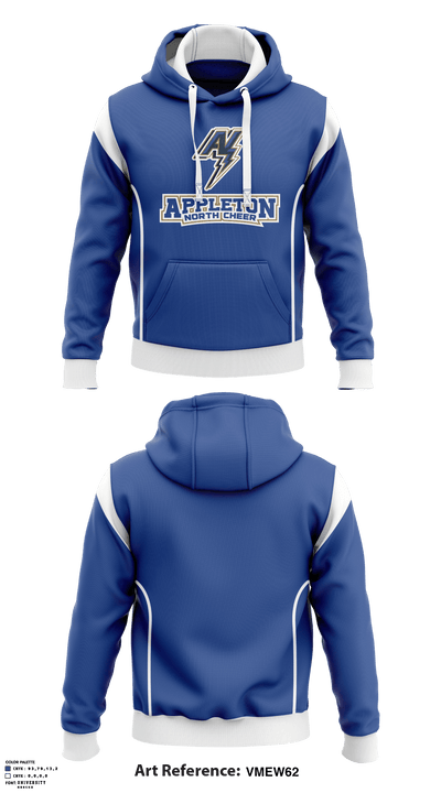 Appleton North High School Cheer 53484450 Hoodie - 1