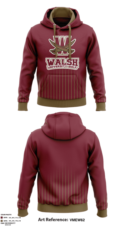 Walsh University 1552136 Hoodie - 1