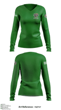 13th MEU 13420129 Women's Long Sleeve V-neck Shirt - 3