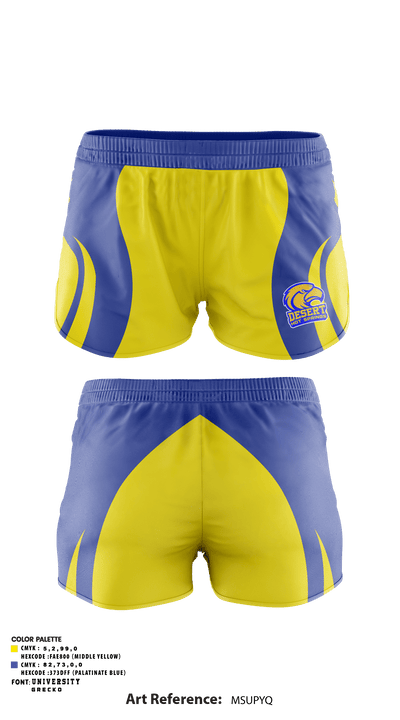 Desert Hot Springs High School 88426359 Ranger Panties - 1
