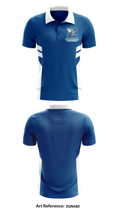 Lincoln-Way East High School Wrestling 5999418 Short Sleeve Performance Polo - 1