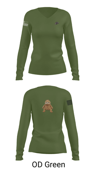 Women's Long Sleeve Vneck Shirt, , Marines, Teamtime, Team time, sublimation, custom sports apparel, team uniforms, spirit wear, spiritwear, sports uniforms, custom shirts, team store, custom team store, fundraiser sports, apparel fundraiser