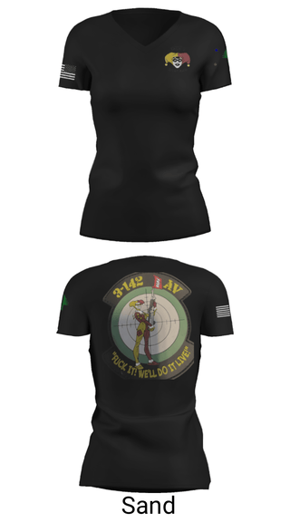 Women's Short Sleeve Vneck Shirt, , Army, Teamtime, Team time, sublimation, custom sports apparel, team uniforms, spirit wear, spiritwear, sports uniforms, custom shirts, team store, custom team store, fundraiser sports, apparel fundraiser