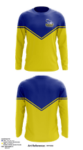 Calvert High School Lacrosse 53114333 Long Sleeve Performance Shirt - 1