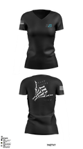 C4 25527352 Women's Short Sleeve V-neck Shirt - 1