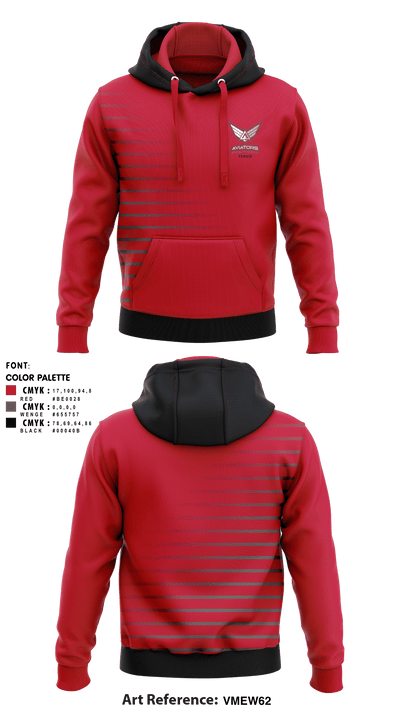 Cedar Valley High School 89885314 Hoodie - 1