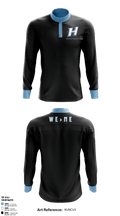 Huntingtown Girls Basketball 50634737 Quarter Zip Jacket - 3