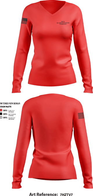 Women's Long Sleeve Vneck Shirt, , , Teamtime, Team time, sublimation, custom sports apparel, team uniforms, spirit wear, spiritwear, sports uniforms, custom shirts, team store, custom team store, fundraiser sports, apparel fundraiser