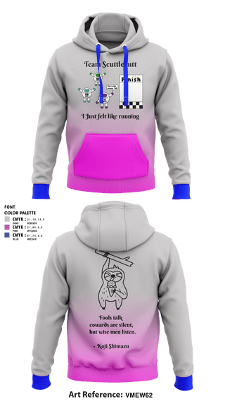 Hoodie, Team Scuttlebutt, Cross Country, Teamtime, Team time, sublimation, custom sports apparel, team uniforms, spirit wear, spiritwear, sports uniforms, custom shirts, team store, custom team store, fundraiser sports, apparel fundraiser