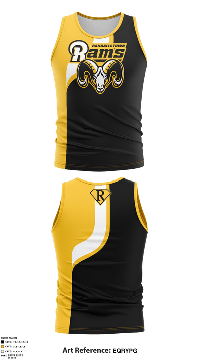 Randallstown HS Track & Field 24180496 Tank Top - 1