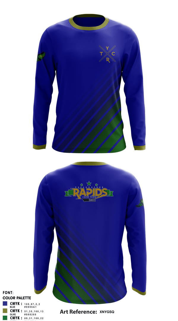 Long Sleeve Performance Shirt, Yellowstone Rapids Track, Track & Field, Teamtime, Team time, sublimation, custom sports apparel, team uniforms, spirit wear, spiritwear, sports uniforms, custom shirts, team store, custom team store, fundraiser sports, apparel fundraiser