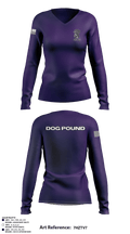 CRC K-9 60223818 Women's Long Sleeve V-neck Shirt - 1