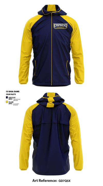 Empress Lacrosse 93567942 Windbreaker - 1