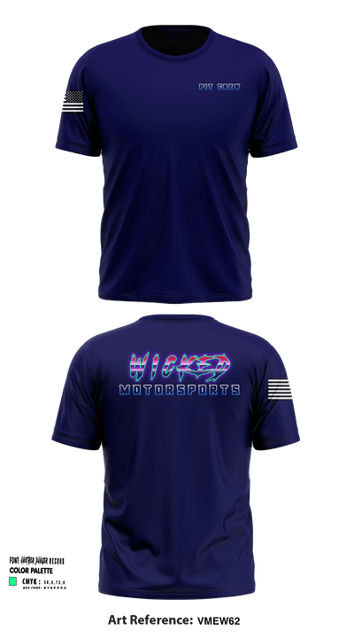Wicked Motorsports 51428575 Short Sleeve Performance Shirt - 1