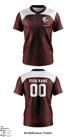 Two Button Baseball Jersey, Bayonne High School Softball, Softball, Teamtime, Team time, sublimation, custom sports apparel, team uniforms, spirit wear, spiritwear, sports uniforms, custom shirts, team store, custom team store, fundraiser sports, apparel fundraiser