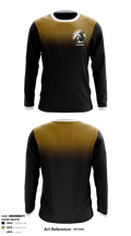 UNC Pembroke Swimming 81957673 Long Sleeve Performance Shirt - 1