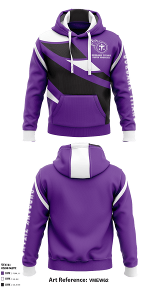 Hoodie, Burbank Titans Youth Football, Football, Teamtime, Team time, sublimation, custom sports apparel, team uniforms, spirit wear, spiritwear, sports uniforms, custom shirts, team store, custom team store, fundraiser sports, apparel fundraiser