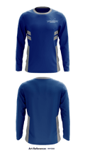 Lower Dauphin Wrestling 33141507 Long Sleeve Rash Guard Shirt - 1