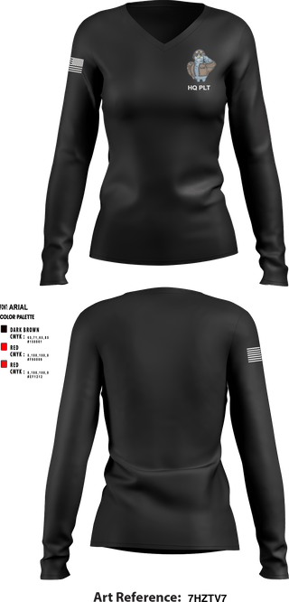 Women's Long Sleeve Vneck Shirt, , , Teamtime, Team time, sublimation, custom sports apparel, team uniforms, spirit wear, spiritwear, sports uniforms, custom shirts, team store, custom team store, fundraiser sports, apparel fundraiser