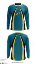 NE Thunder Football 21044517 Long Sleeve Performance Shirt - 1
