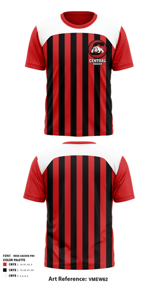 Short Sleeve Performance Shirt, Central High School Soccer, Men's Soccer, Teamtime, Team time, sublimation, custom sports apparel, team uniforms, spirit wear, spiritwear, sports uniforms, custom shirts, team store, custom team store, fundraiser sports, apparel fundraiser