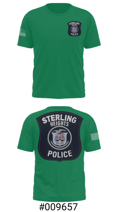 Police K9 38849181 Short Sleeve Performance Shirt - 31