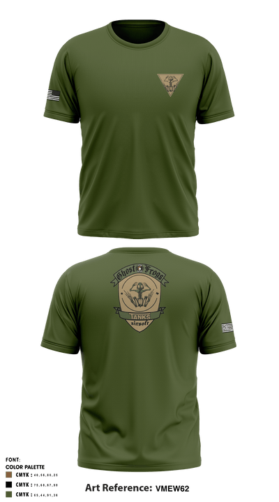 Ghost Frogs 70808894 Short Sleeve Performance Shirt - 2