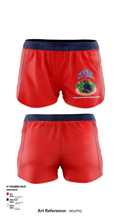 SOUTH FLORIDA TRAVEL BASEBALL LEAGUE 472700 Women's Shorts - 3