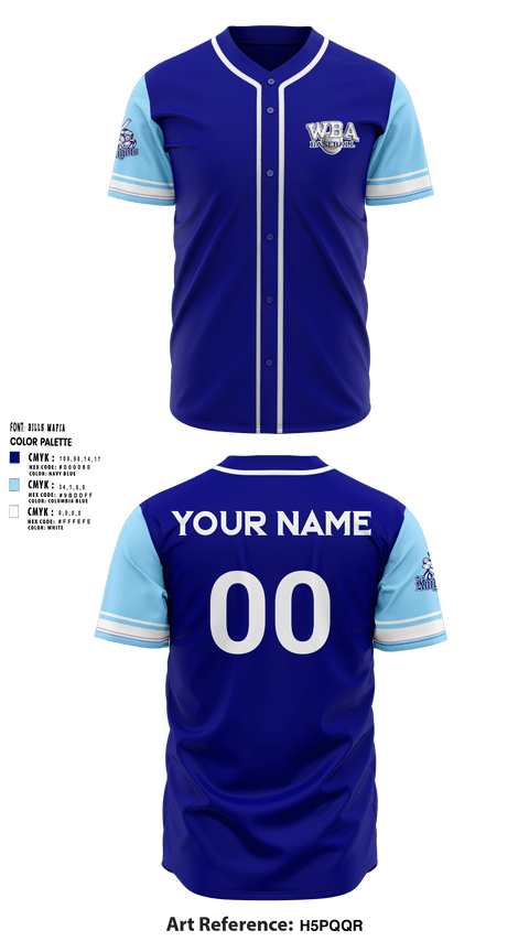 Full Button Baseball Jersey, WBA Knights Baseball, Baseball, Teamtime, Team time, sublimation, custom sports apparel, team uniforms, spirit wear, spiritwear, sports uniforms, custom shirts, team store, custom team store, fundraiser sports, apparel fundraiser