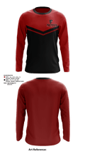 Prestonsburg High School Track 27000060 Long Sleeve Performance Shirt - 1