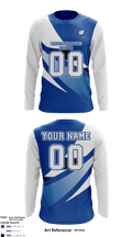 Wheatland Junior Pirates 42592626 Long Sleeve Performance Shirt - 2