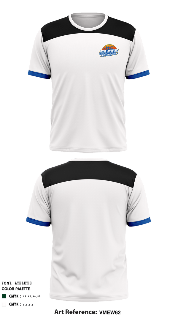 Short Sleeve Performance Shirt, Elite Mixtapes, Men's Basketball, Teamtime, Team time, sublimation, custom sports apparel, team uniforms, spirit wear, spiritwear, sports uniforms, custom shirts, team store, custom team store, fundraiser sports, apparel fundraiser