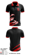 North Central Panthers Volleyball 84585356 Short Sleeve Performance Polo - 1
