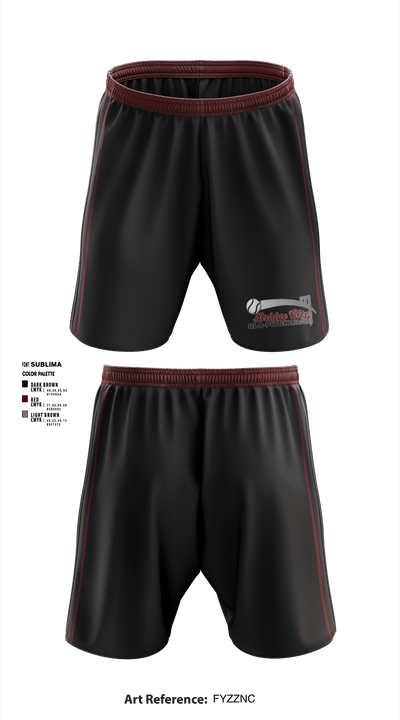 Bridge City Slo-Pitch Softball League 21507819 Athletic Shorts With Pockets - 1