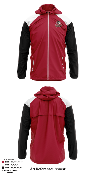 Tuloso-Midway High School Soccer 27216410 Windbreaker - 1
