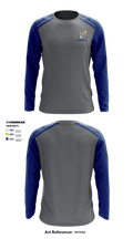 Schoolcraft College Baseball 64513997 Long Sleeve Performance Shirt - 2