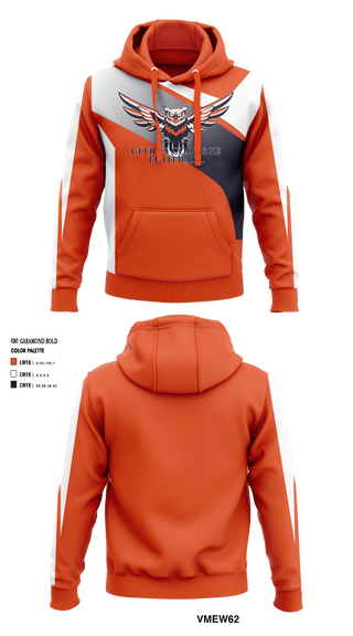 Hoodie, Citrus College Football, Football, Teamtime, Team time, sublimation, custom sports apparel, team uniforms, spirit wear, spiritwear, sports uniforms, custom shirts, team store, custom team store, fundraiser sports, apparel fundraiser