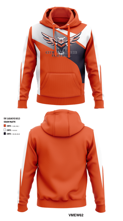 Citrus College Football 28517237 Hoodie - 1