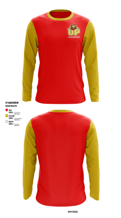 Urban Prep Academies-Bronzeville Campus Track 97637012 Long Sleeve Performance Shirt - 1