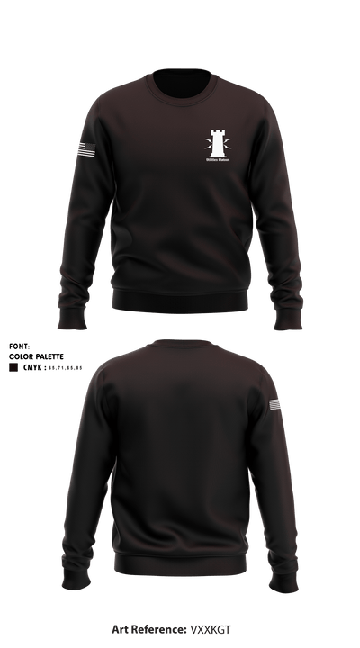 Utilities Platoon 49968912 Crew Neck Sweatshirt - 1
