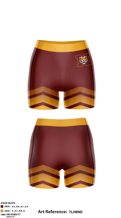 Harrisburg High School Volleyball 84936473 Track Shorts - 1