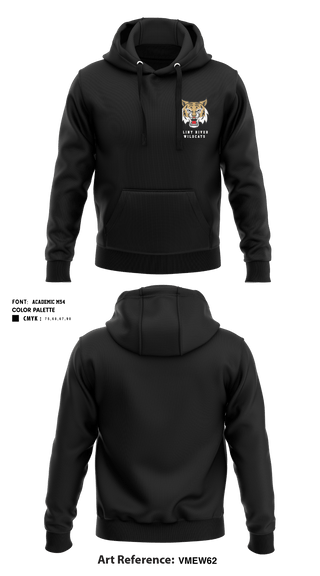 Hoodie, Flint River Wildcats, Men's Basketball, Teamtime, Team time, sublimation, custom sports apparel, team uniforms, spirit wear, spiritwear, sports uniforms, custom shirts, team store, custom team store, fundraiser sports, apparel fundraiser
