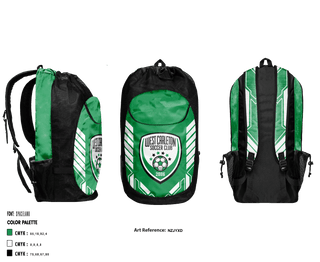 Gear Bag, West Carleton Soccer Club, Men's Soccer, Teamtime, Team time, sublimation, custom sports apparel, team uniforms, spirit wear, spiritwear, sports uniforms, custom shirts, team store, custom team store, fundraiser sports, apparel fundraiser