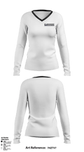 Slammers FP 62521762 Women's Long Sleeve V-neck Shirt - 9
