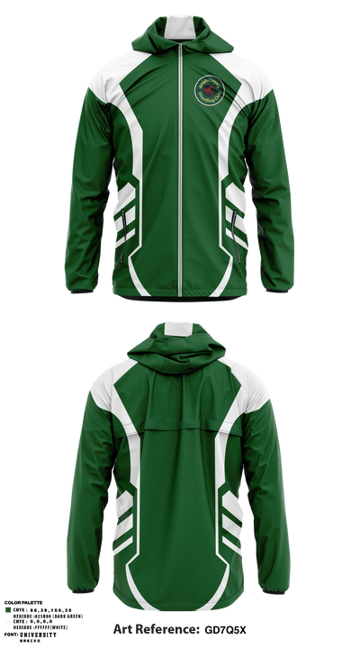 Amphi Legacy Wrestling Club 71655946 Windbreaker - 1