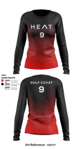 Gulf Coast Heat Volleyball 64929475 Women's Long Sleeve Shirt - 6