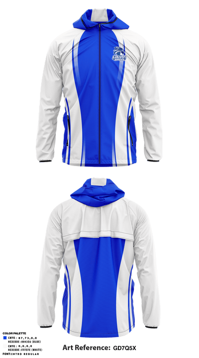 Locust Grove High School 66128231 Windbreaker - 1