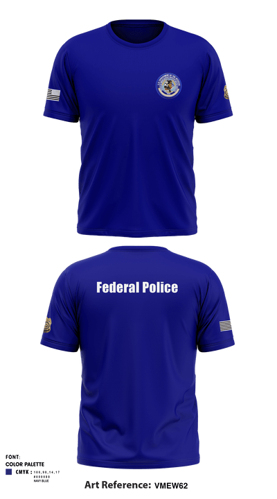 BIA POLICE 54226470 Short Sleeve Performance Shirt - 1
