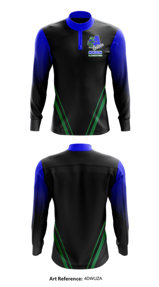 Quarter Zip Jacket, Adkison Elementary, School Spirit Store, Teamtime, Team time, sublimation, custom sports apparel, team uniforms, spirit wear, spiritwear, sports uniforms, custom shirts, team store, custom team store, fundraiser sports, apparel fundraiser