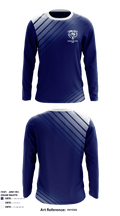 Barringer High School Cheer 59668460 Long Sleeve Performance Shirt - 1